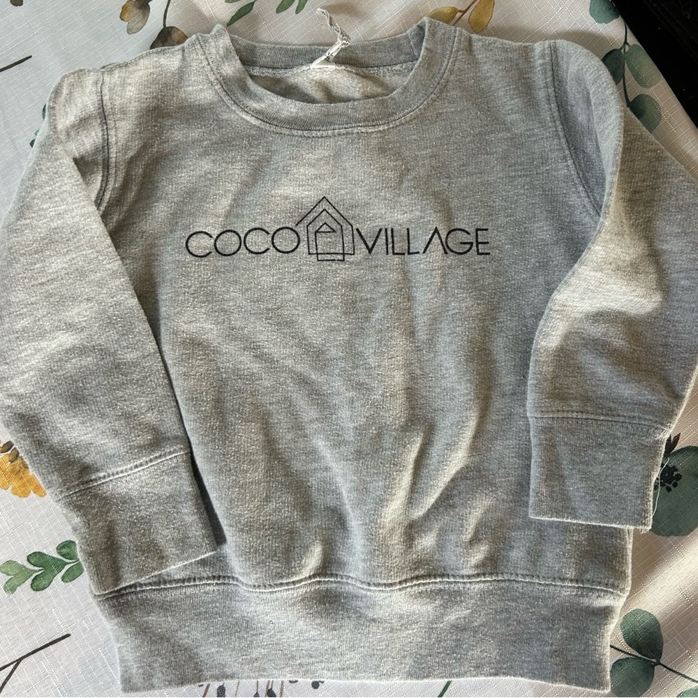 Coco Village Gray Sweatshirt